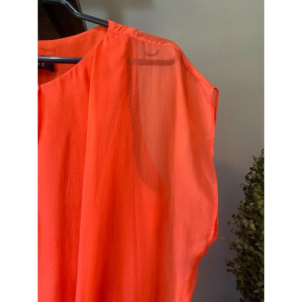 Robert Rodriguez One Sleeve 100% Silk Dress 2 - Picture 4 of 6